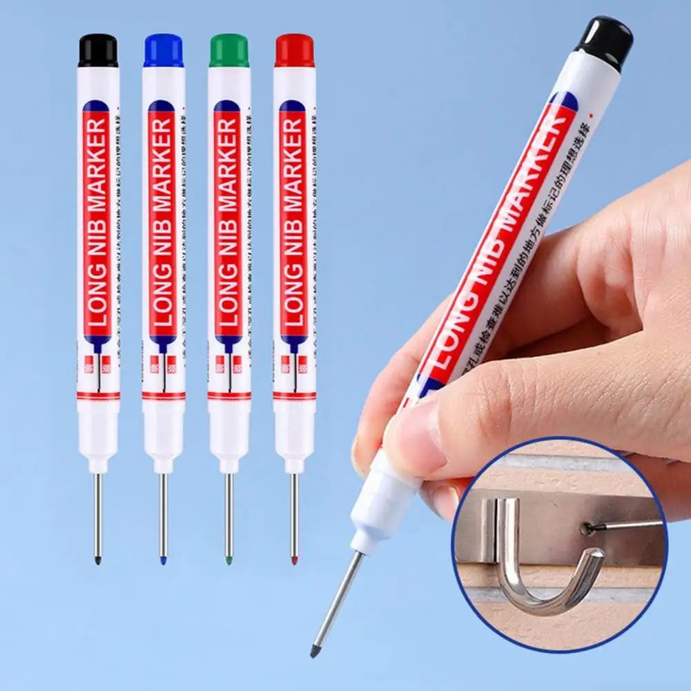 

Dropshipping！Oil-based Marker Anti-fade Ddecoration Mark Plastic Smooth Ink Output Marker Pen Household Supplies