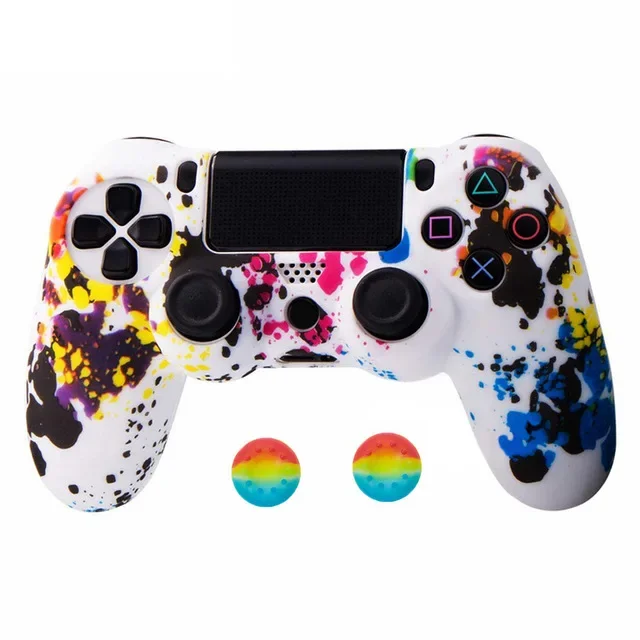 Силиконовый чехол для контроллера Ps4 Pro mini нескользящий уникальный джойстика с