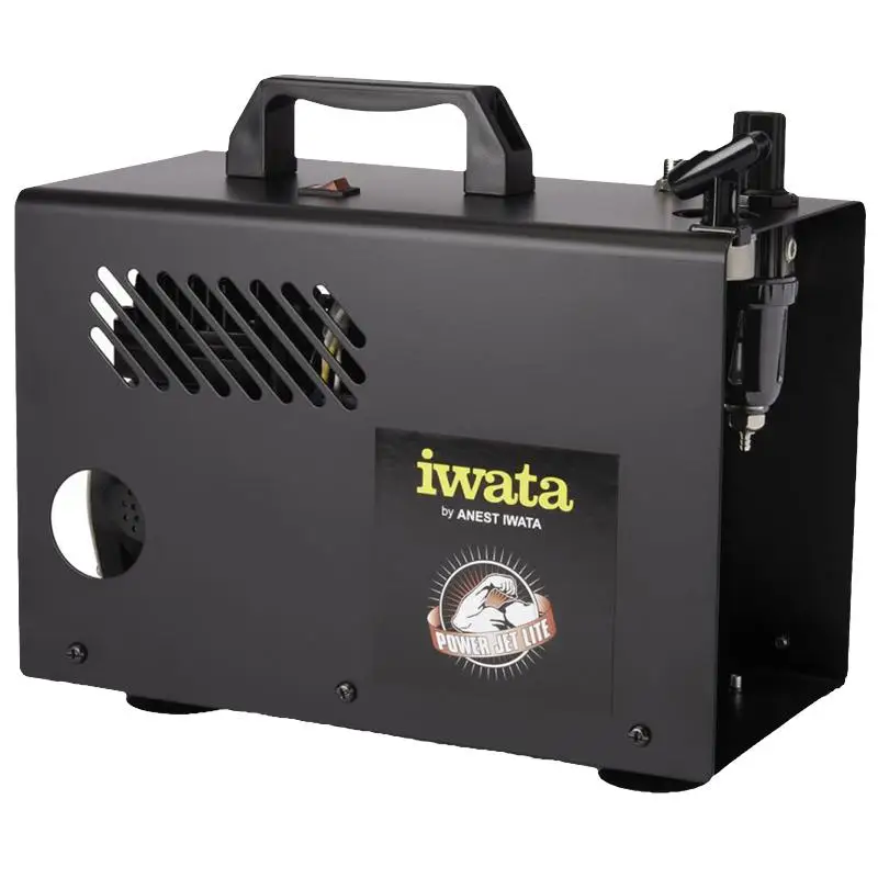 IWATA IS-925SH POWER JET LITE безмасляный мини-воздушный компрессор для распыления моделей -