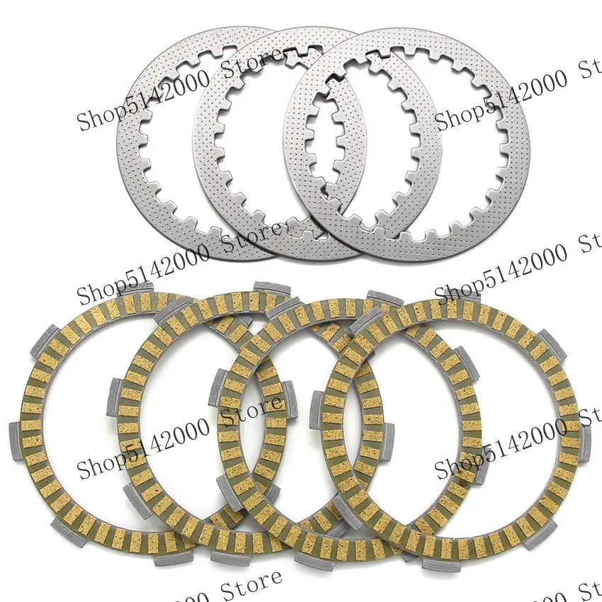 Диск фрикционного диска сцепления для Yamaha ATV YFM125R RAPTOR 125 XT125X (13D4/13D6) XT125R 13D3/13D5 5VL-E6324-00