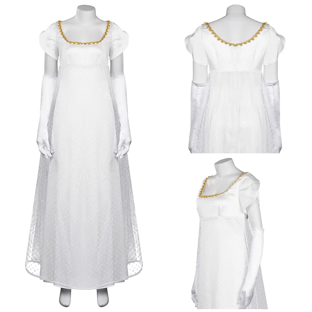 

Bridgerton Season2 Daphne Bridgerton Cosplay Costume Dress Outfits Halloween Carnival Suit