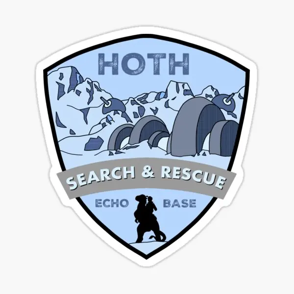 

Search And Rescue 5PCS Stickers for Car Anime Living Room Decor Water Bottles Background Luggage Laptop Art Funny Decorations