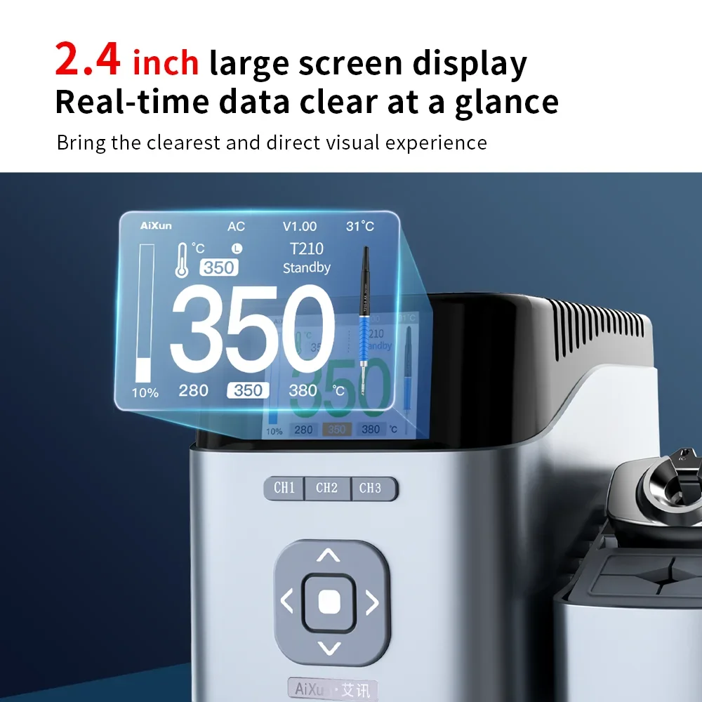 RR AIXUN T410 паяльная станция паяльник держатель ручки для материнской платы