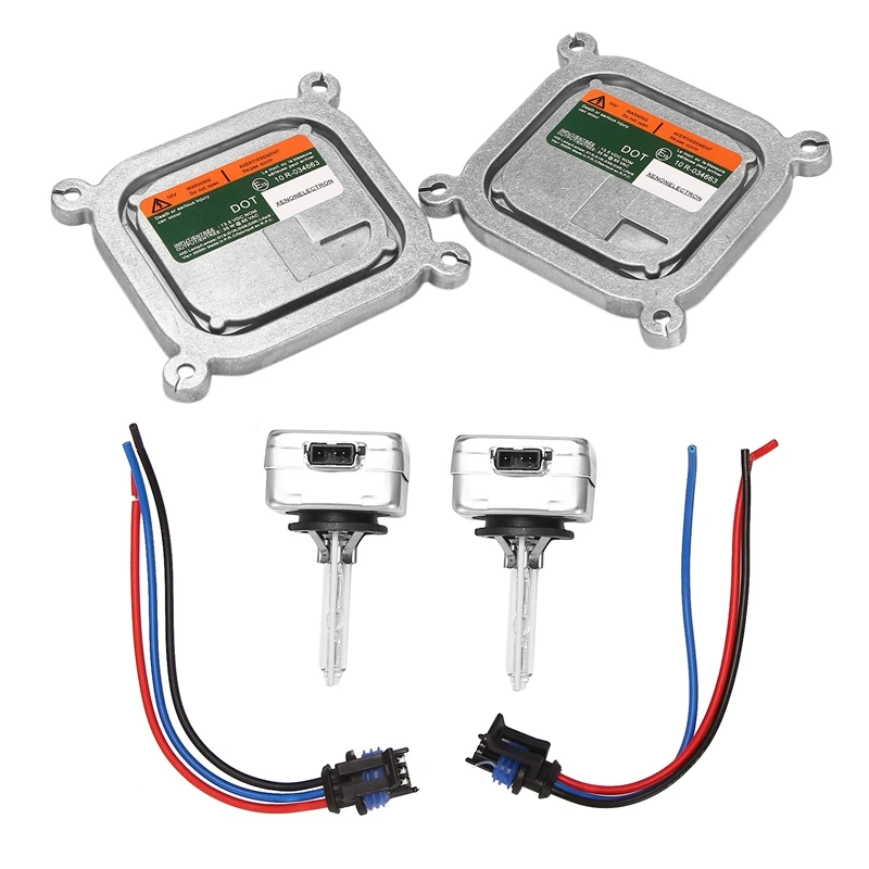 

2 X Новинка для Ford F-150 Edge Escape Lincoln Xenon балласт HID Модуль блока управления фары и комплект ламп D3S 8A5Z-13C170-A