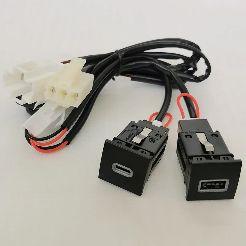 

Зарядное устройство USB для VW Golf 6 Jetta 5 MK5 Scirocco 2006-2012, быстрая зарядка PD QC3.0