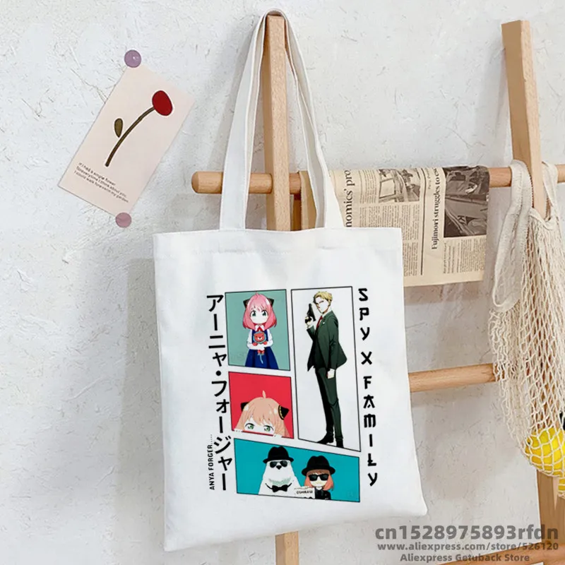 Сумка для покупок в стиле японского аниме всей семьи |