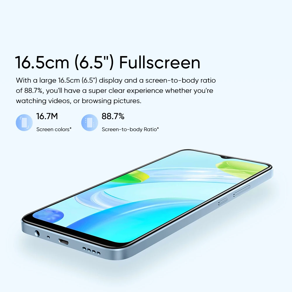 Tanie Realme C30 Smartphone Unisoc T612 Octa-core Procesor 16.5cm (6.5 '') Fullscreen 5000mAh Baterie Telefony Komórkowe Android Telefony Komórkowe Kup Realme C30 Smartphone Unisoc T612 Octa-core Procesor 16.5cm (6.5 '') Fullscreen 5000mAh Baterie Telefony Komórkowe Android Telefony Komórkowe