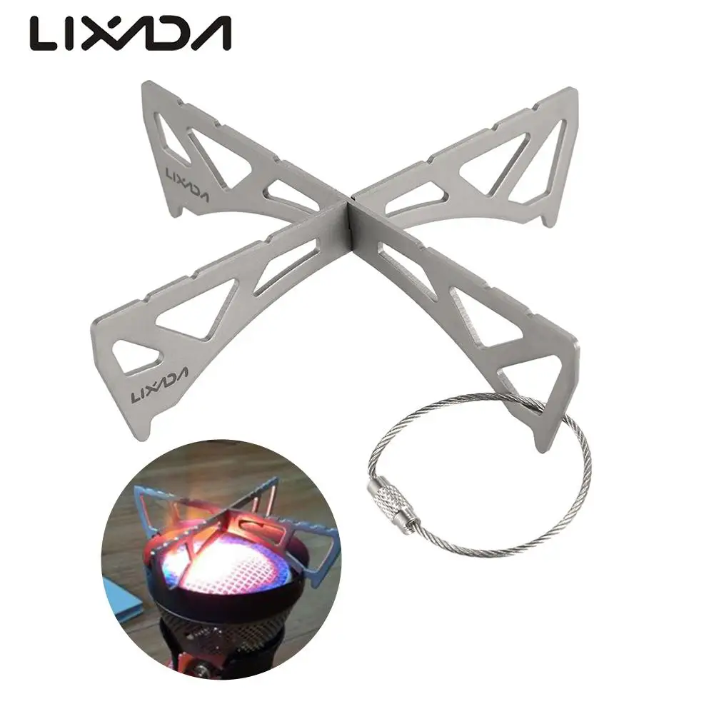 

Стойка Lixada титановая уличная для мини-плиты