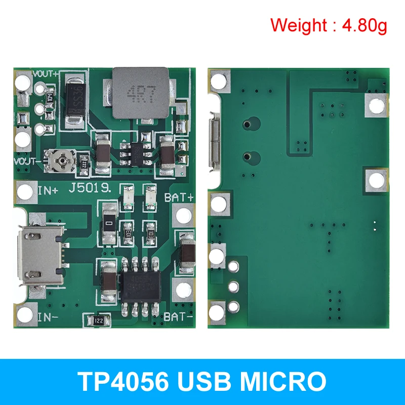 

TP4056 плата зарядного устройства 18650 GREATZT