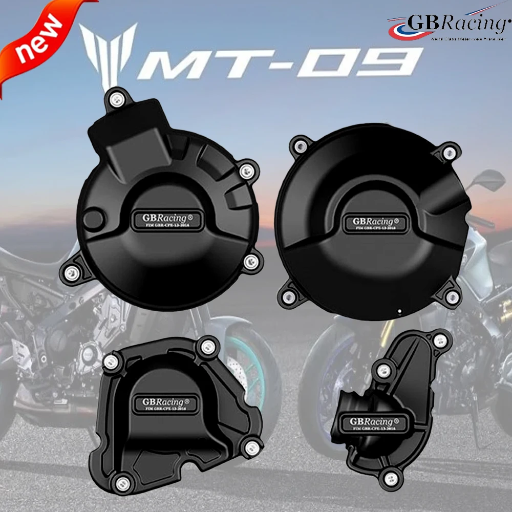 

2021 2022 MT-09 FOR GB Racing Engine Protective Case Cover Slider Set FOR Yamaha MT09 Tracer 9 GT 2023