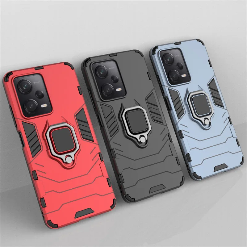

For Xiaomi Redmi Note 12 Pro Case Xiaomi Redmi Note 12 Pro Plus 5G Cover Shockproof Armor Hard PC Protective Phone Back Case
