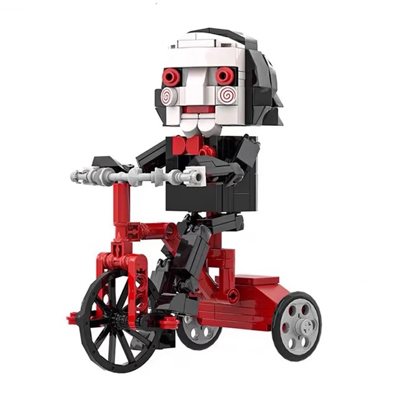 Фото Bricklink Хэллоуин MOC персонажи фильмов ужасов серии фигурки героев Brickheadz наборы Annabelle строительные блоки детские игрушки подарок №5