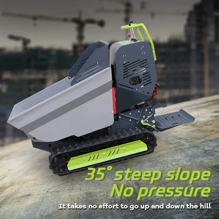 Мини-гусеничный самосвал для сельскохозяйственной загрузки и транспортировки