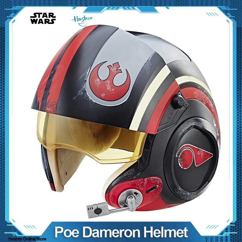 

Hasbro Star Wars The Black Series Poe Dameron Electronic X-Wing Pilot Fighter Helmet with Microphone for Birthday Gift C1441