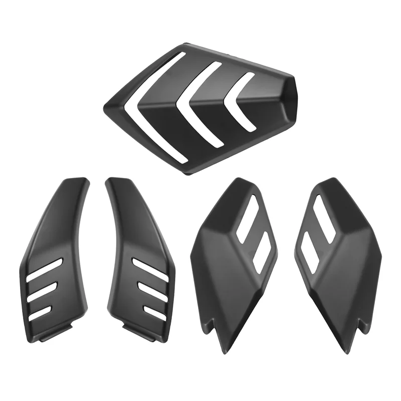 

for Yamaha T-MAX TMAX 530 2012-2016 Turn Signal Light Cover Tail Shell Caps Matte Black