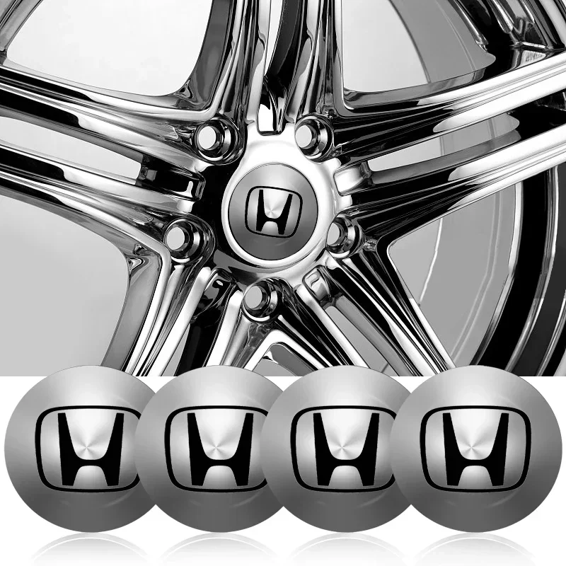 4 шт. центральная крышка ступицы колеса 56 мм эмблема наклейка на колесо для Honda Civic