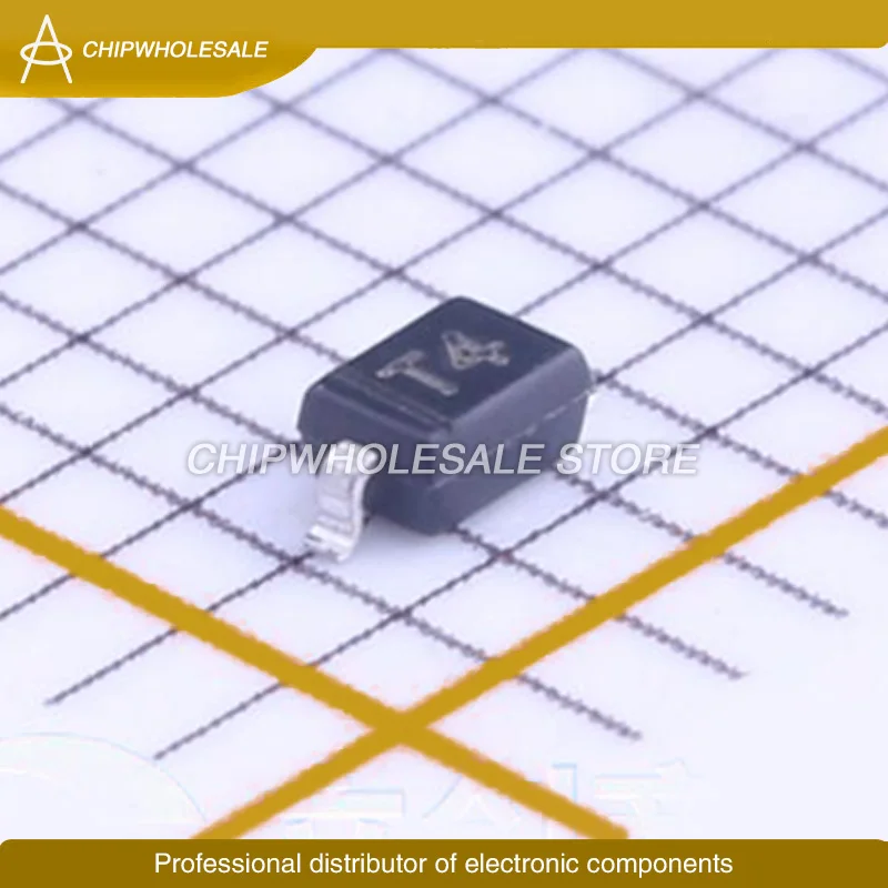 

1 катушка 3000 шт./лот 1N4148WS 100 в 200 мВт одиночный 1,25 в @ 150MA 4NS 150MA SOD-323 импульсный диод, новая оригинальная деталь