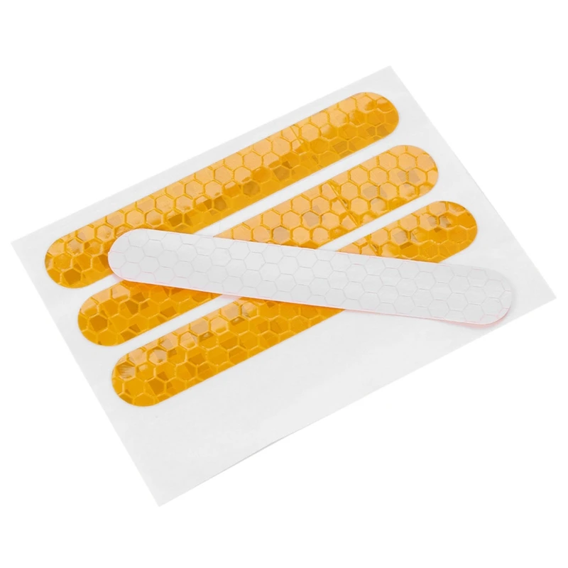 40 шт. желтые защитные наклейки на передние и задние колеса Ninebot Max G30