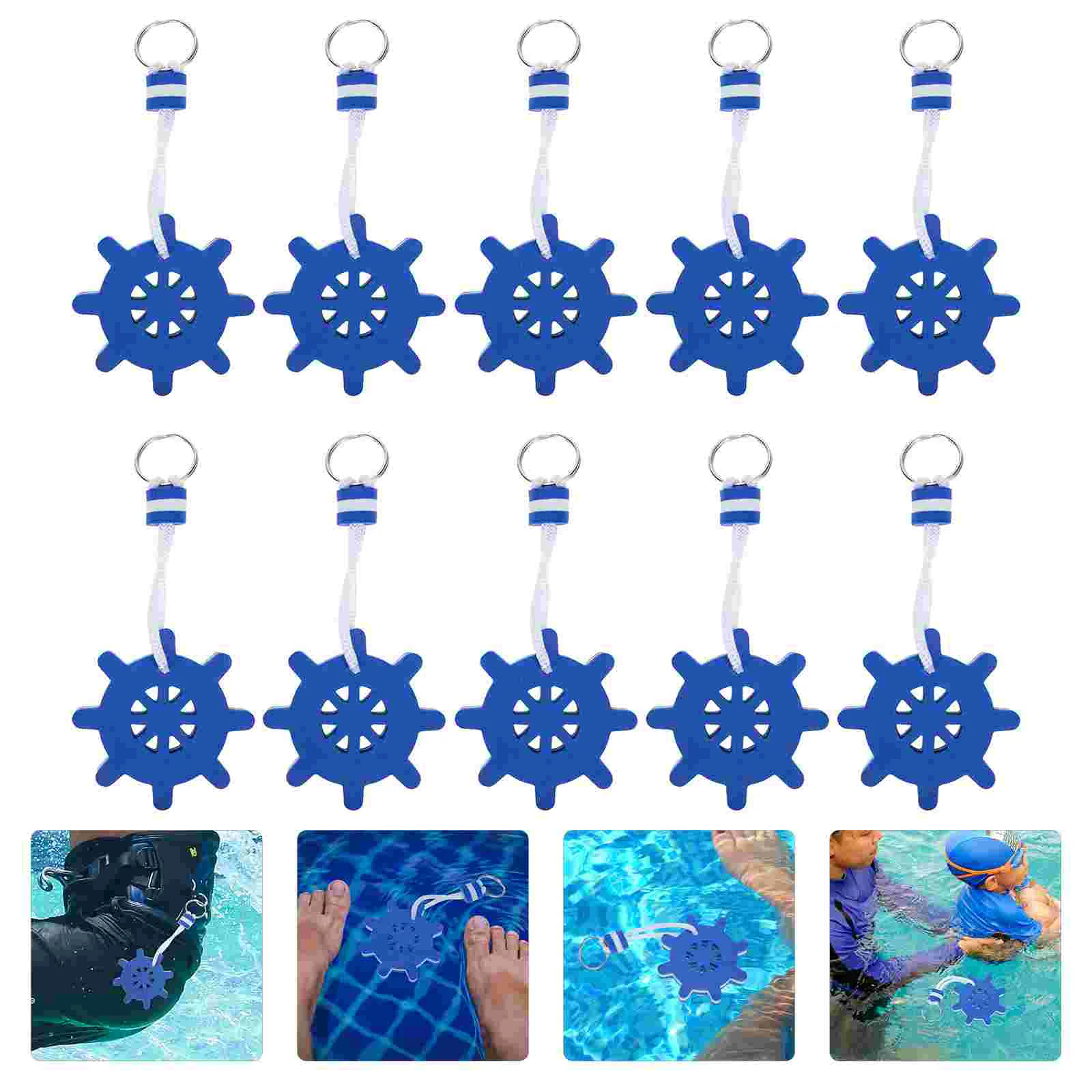 

Keychain Key Floating Boat Float Water Keyring Buoy Swimming Sailing Boating Ship Ring Froth Eva Sports Fob Pendant Supplies