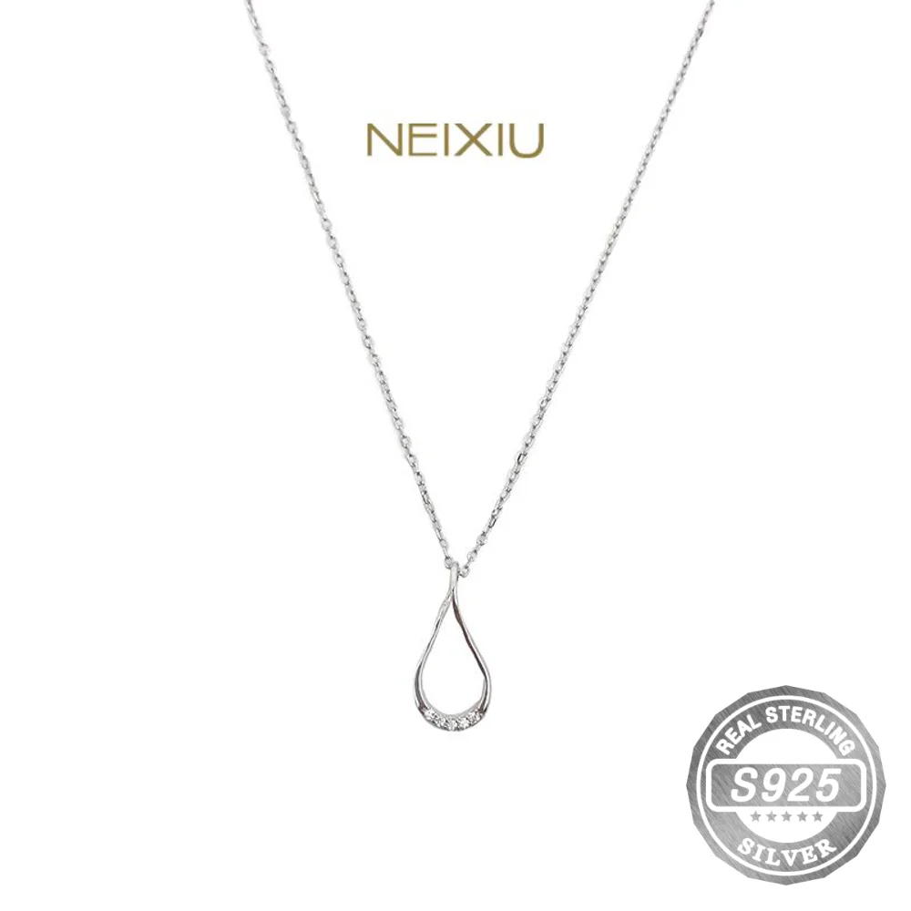 

Цепочка с подвеской из серебра 925 пробы, с фианитами