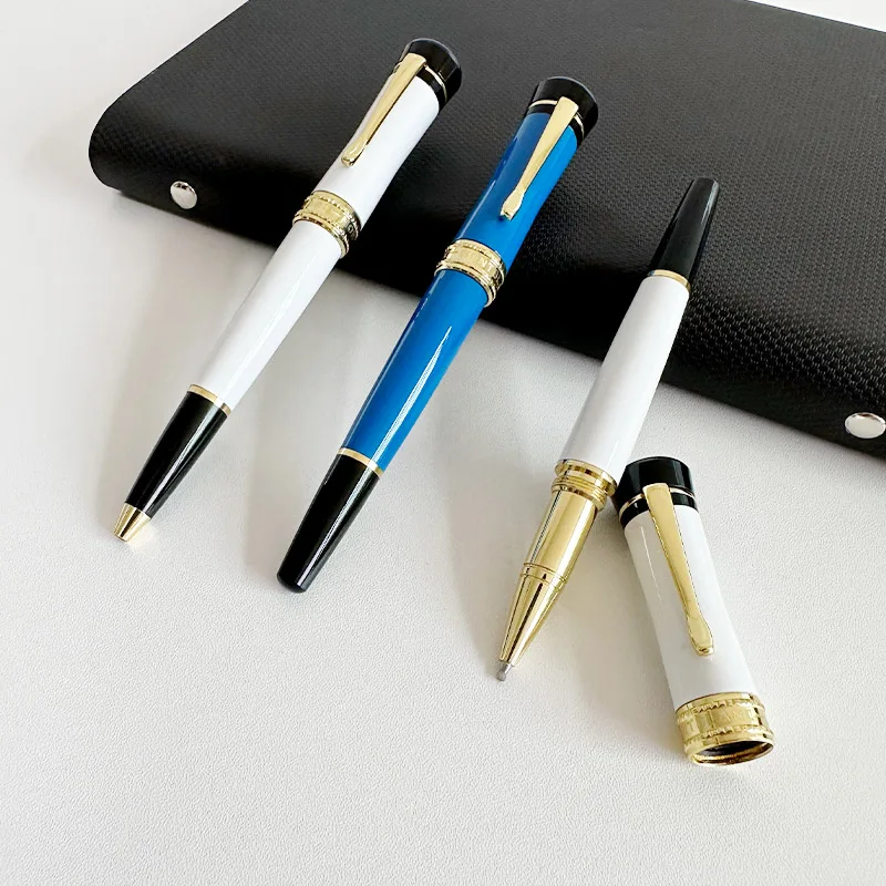 

Luxury MB Metal High Quality Office Stationery Ball Pen, Limited Edition MT Writing Pen Fashion Korean Office Supplies Pen 2024