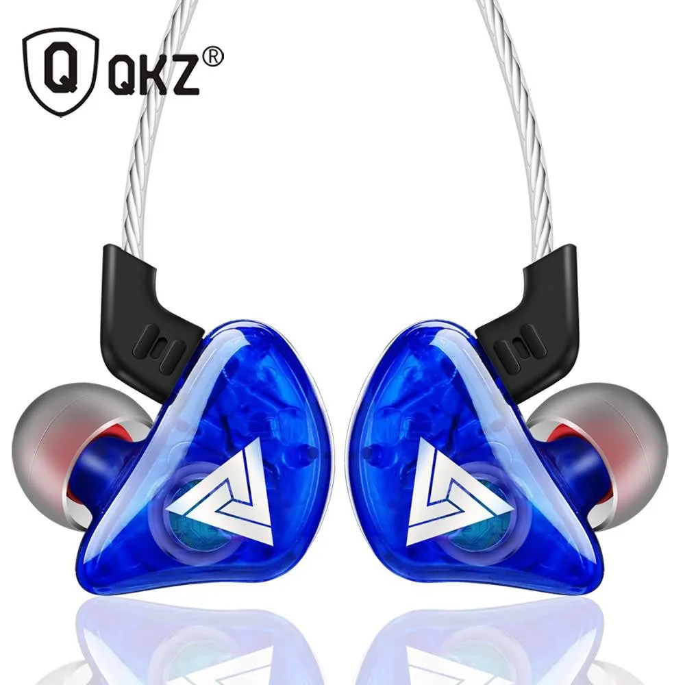 

Original Wired Headphones QKZ CK5 3.5mm Sport Earphone With Microphone Noise Reduction Bass Headsets