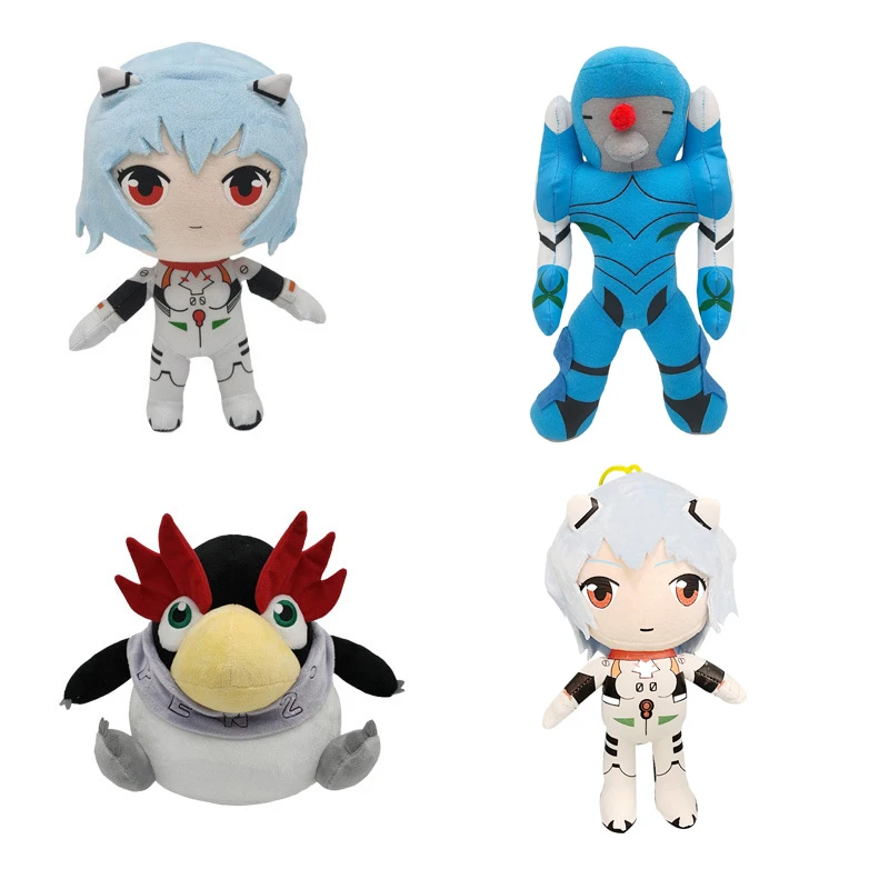 

Cute Ayanami Rei Plush Doll Japan Anime Soft Toy Kawaii Evangelioned Plushie EVAs Soft Stuffed Room Decor Birthday Boy Girl Gift