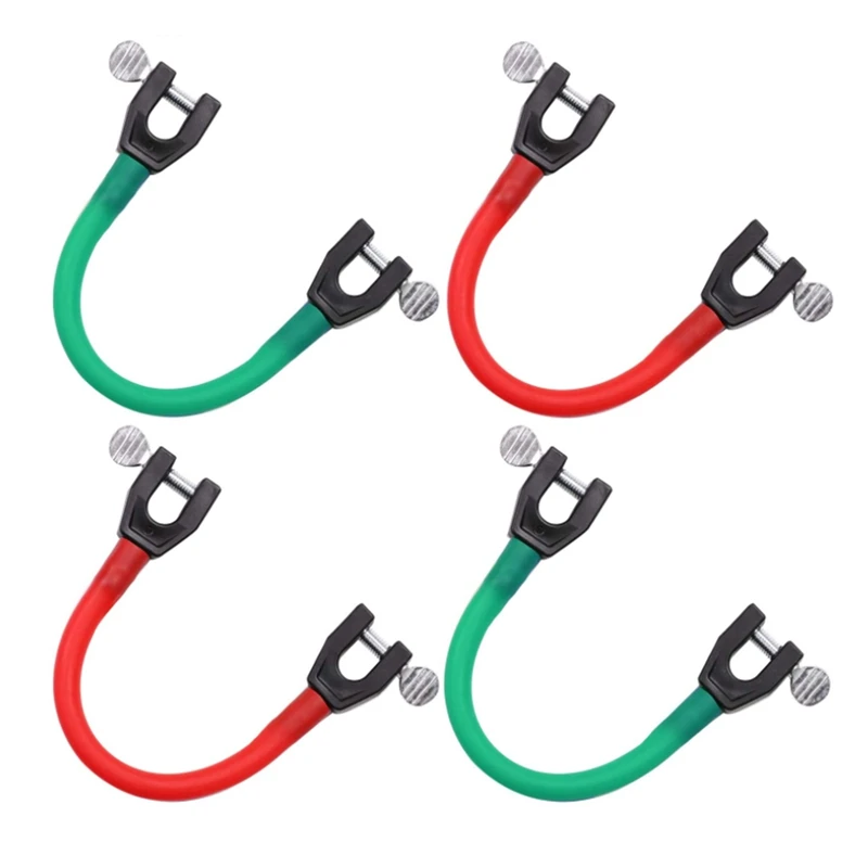 

4 Pieces Ski Tip Connector Trainer Ski Training Aid Easy Wedge Snow Ski Training Tools for Winter Skiing Training