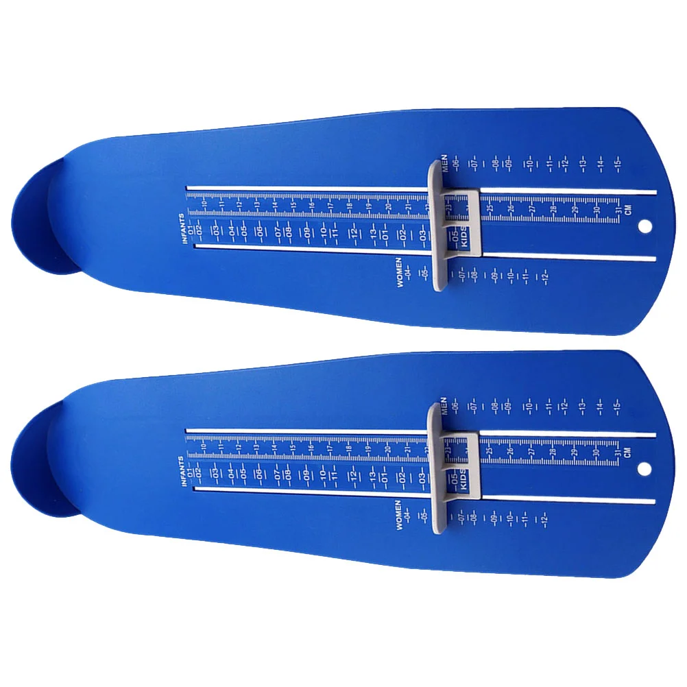 

2 Pcs Full Size US Feet Measure Sizer Shoe Measuring Devices Foot Measurement Large