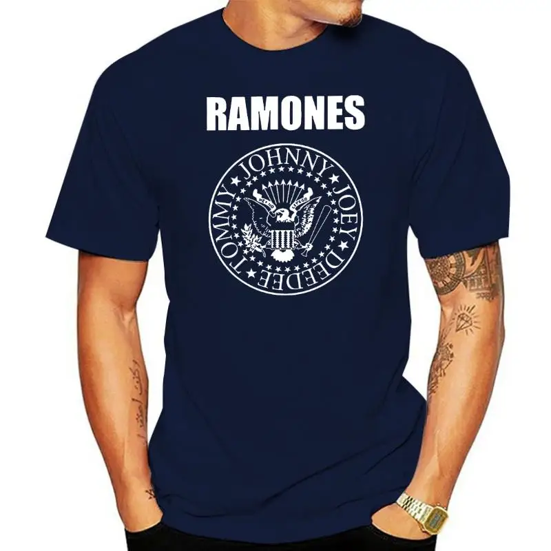 Футболка унисекс из 100% хлопка с принтом Ramone Seal Graphic панк-рок FGHFG Forest Hills 1-й альбом