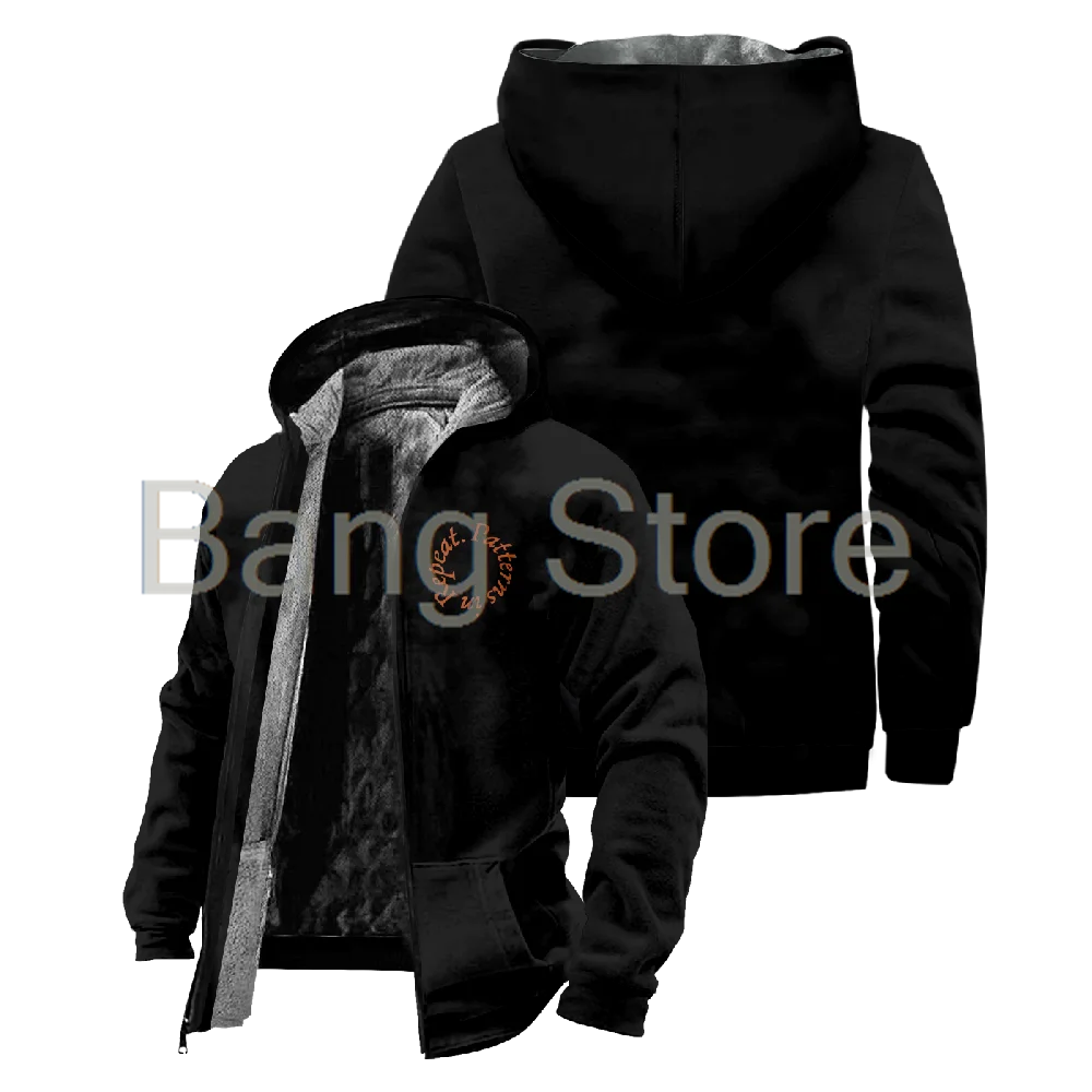 Laura Marling Patterns в повторе куртка на молнии унисекс утепленная зимняя парка с