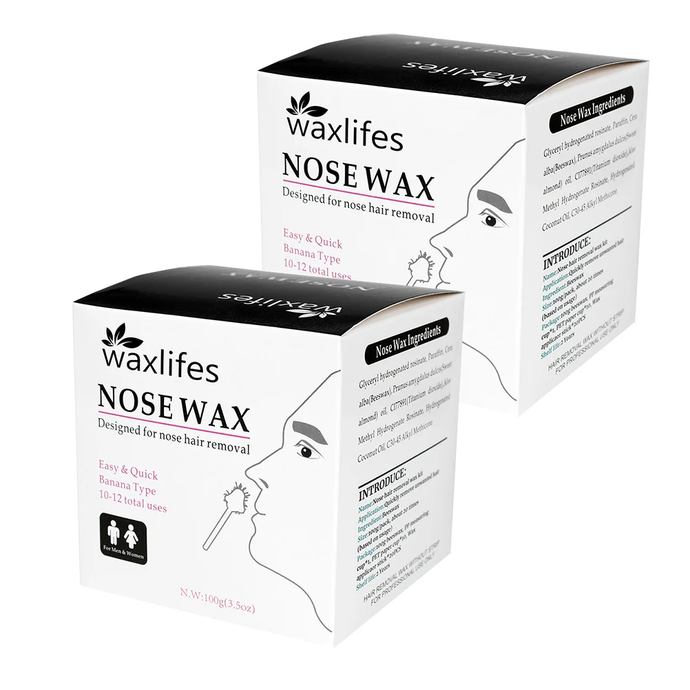 

1 Set Hair Wax Nasal Wax Legs Hair Removal Nose Hair Removal Wax Nose Hair Waxing Mens Nose Wax Nose Wax Kit