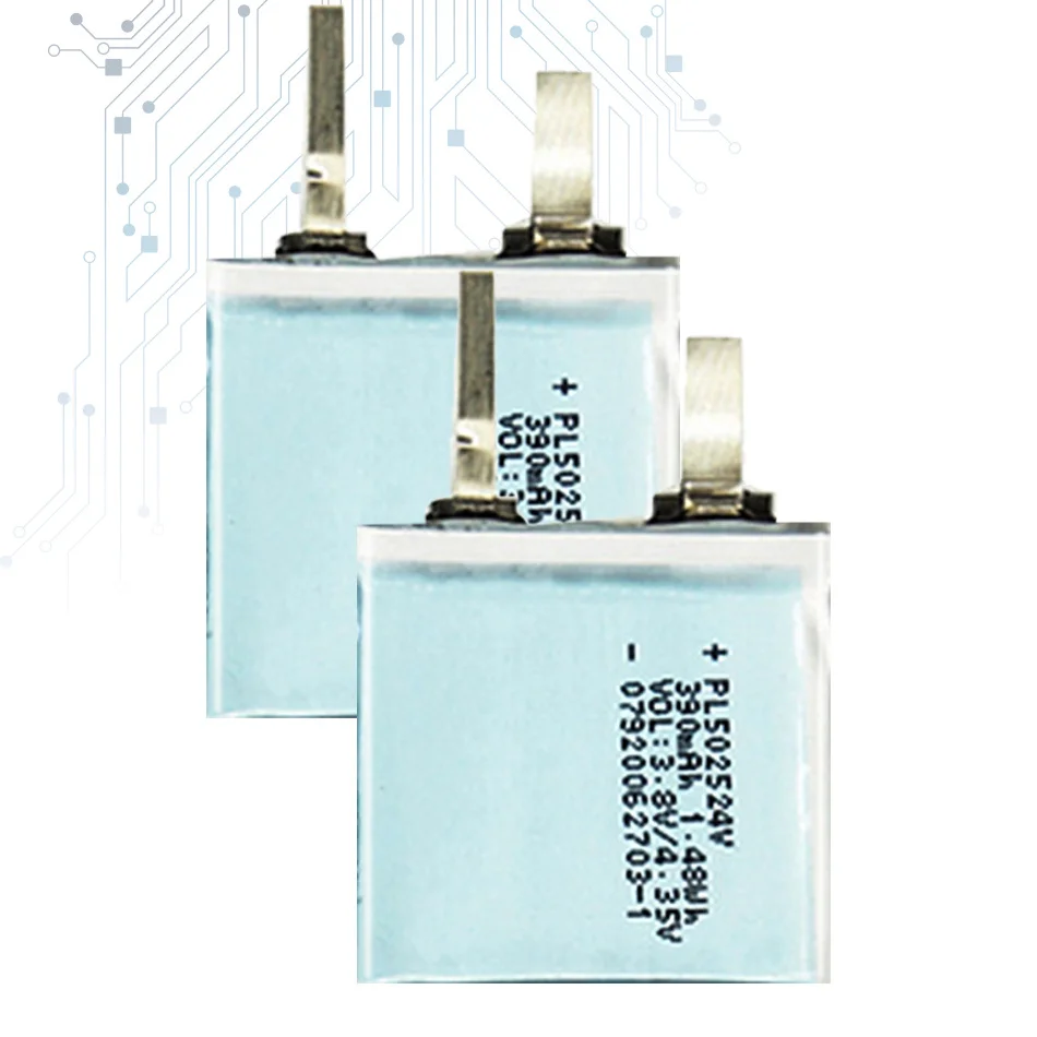 Сменный аккумулятор PL502524V 390 мАч для смарт-часов Huami AMAZFIT Trex T-rex verge lite глобальная версия gtr A1808