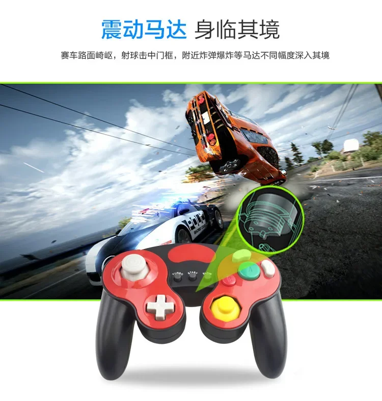 Фото Винтажный контроллер Gamecube, проводной ручной джойстик для Nintendo GameCube, геймпад NGC Controle №4
