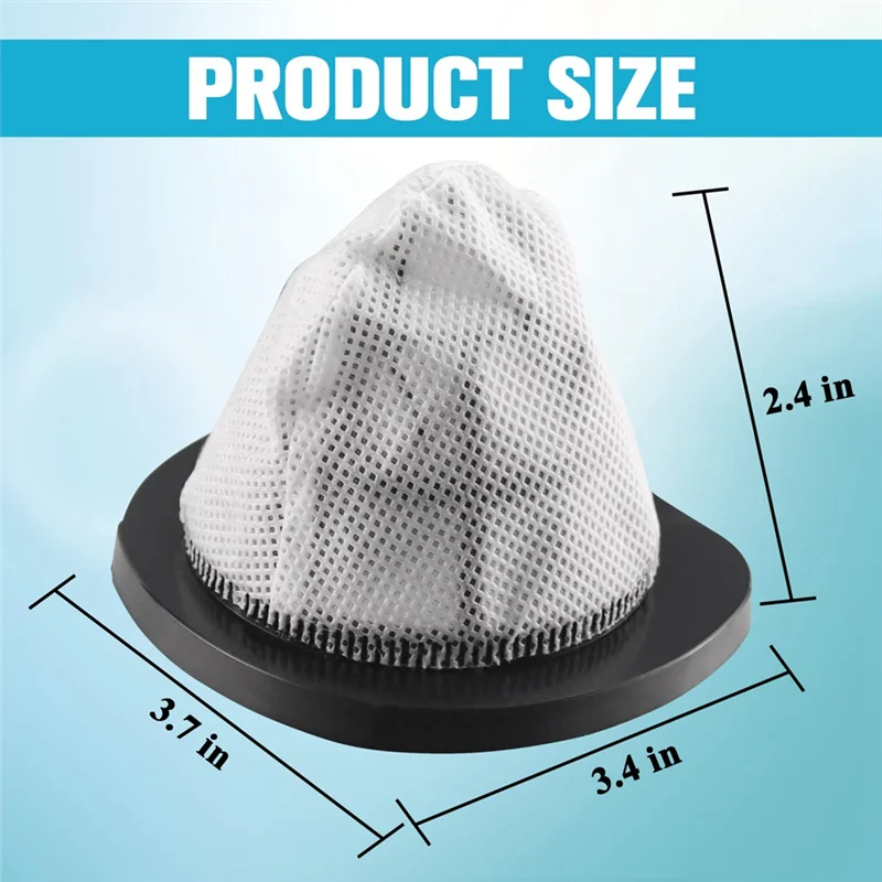 4 шт. запасная часть 2037423 Для вакуумных фильтров Bissell 3-в-1 для легкого пылесоса