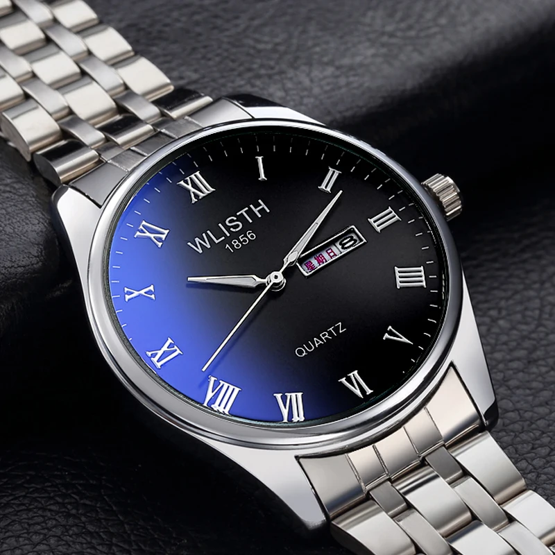 

WLISTH Couple Men's Watches Olevs Watch Lovers Digital Double Calendar Women's Free Shipping Set Fashion Square Mens 2022 New