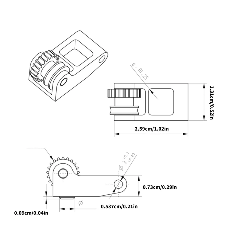 Шестерня экструдера Поверхности с нанопокрытием Интегрированная шестерня