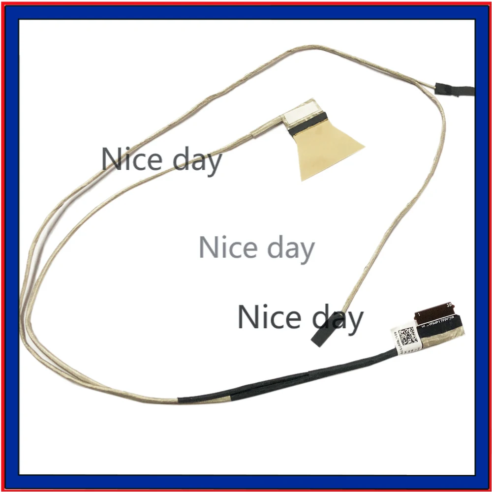 30Pin 6017B 0975701 Кабель EDP с ЖК-видеоэкраном для HP 17-BY0004CY 17-BY0053CL Touch HD