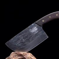 chef knife thickend chef butcher knife high manganese steel chopping utility cleaver bone chicken beef kitchen cutting knives
