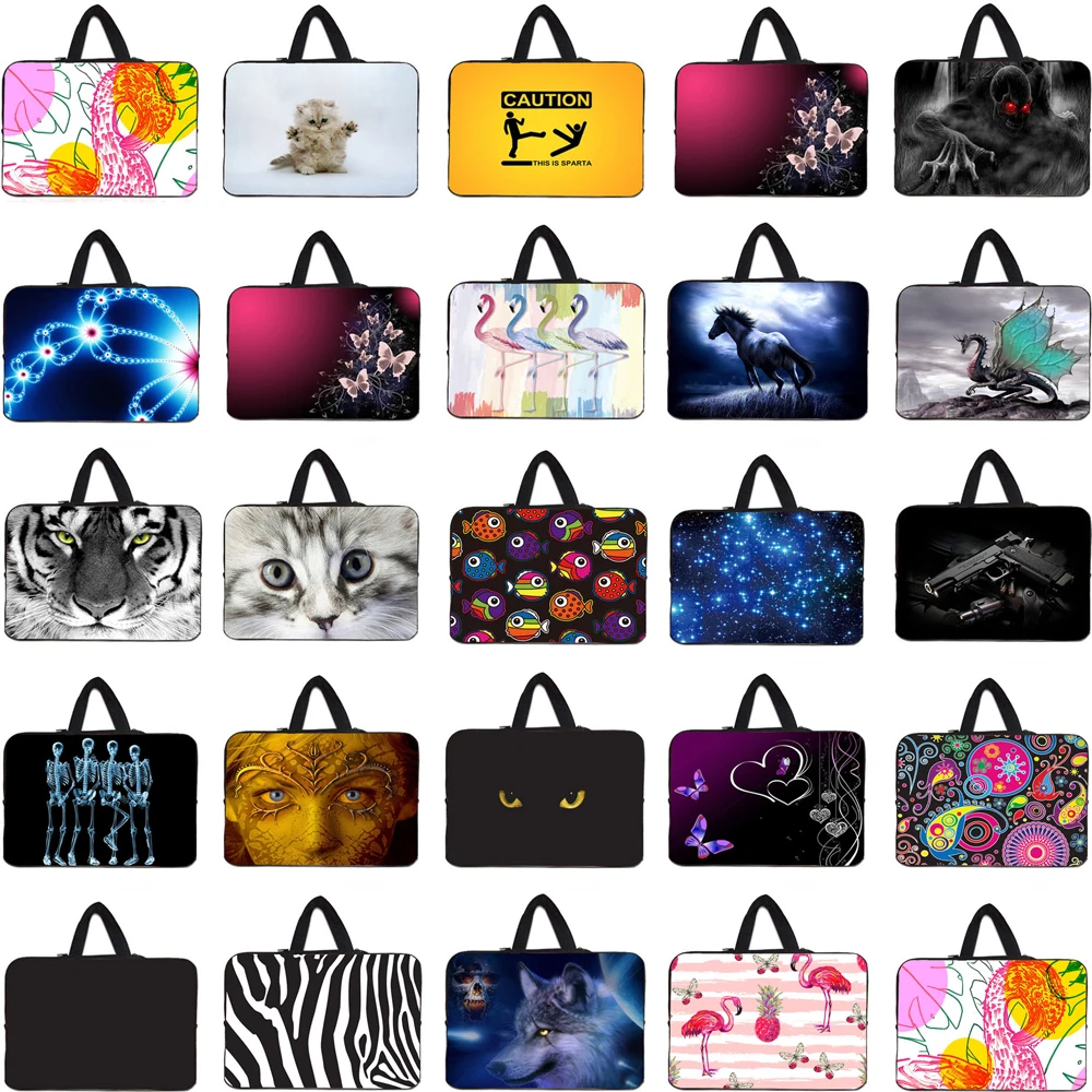 

Viviration For Acer Lenovo Thinkpad 15.6 Dell XPS 10 12 13 14 17 Inch Neoprene Laptop Handle Bag Carry Case Computer Accessories