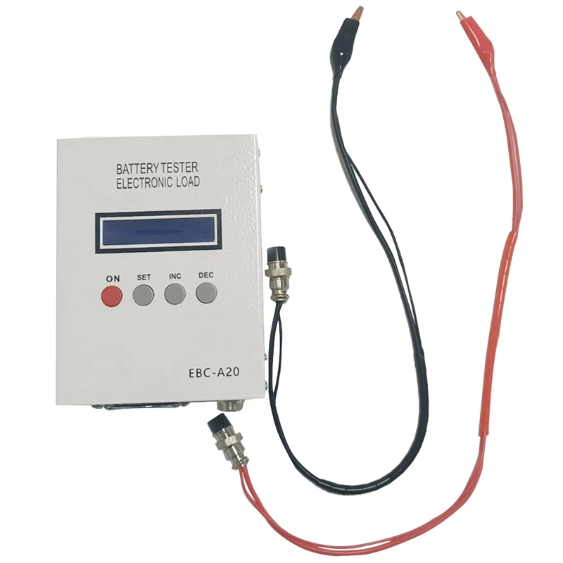 

Набор для тестирования аккумуляторов EBC-A20, литиевая свинцово-кислотная литиевая железная Тройная зарядка и разрядка, инструмент для зарядки и разрядки