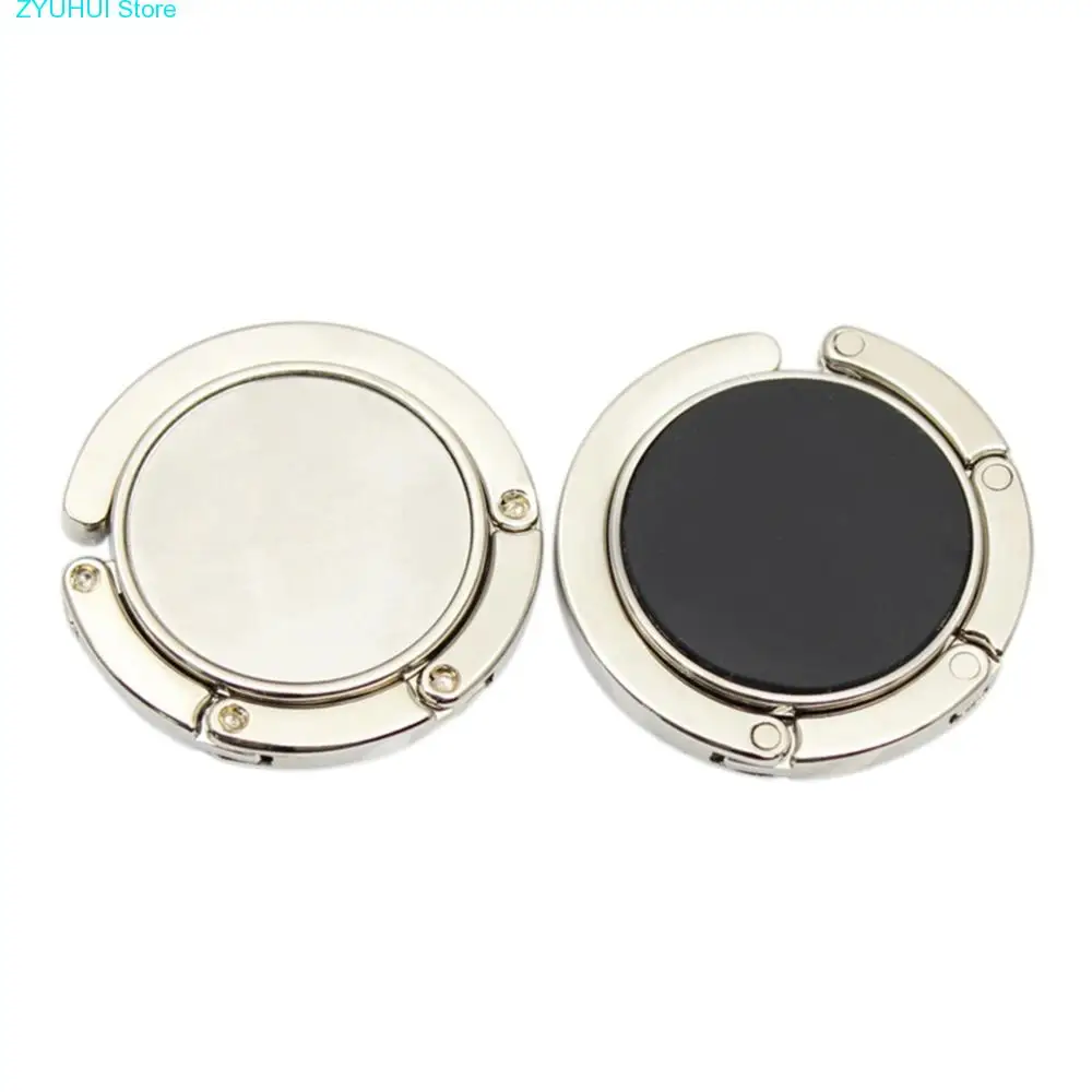 

1pcs Portable Fashion Folding Crystal Alloy Purse Handbag Bag Hanger Hook Holder Table Hook Unique Bag Parts Accessories