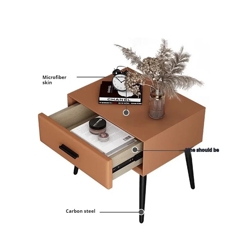 Прикроватный столик для дивана прикроватная тумбочка спальни в скандинавском