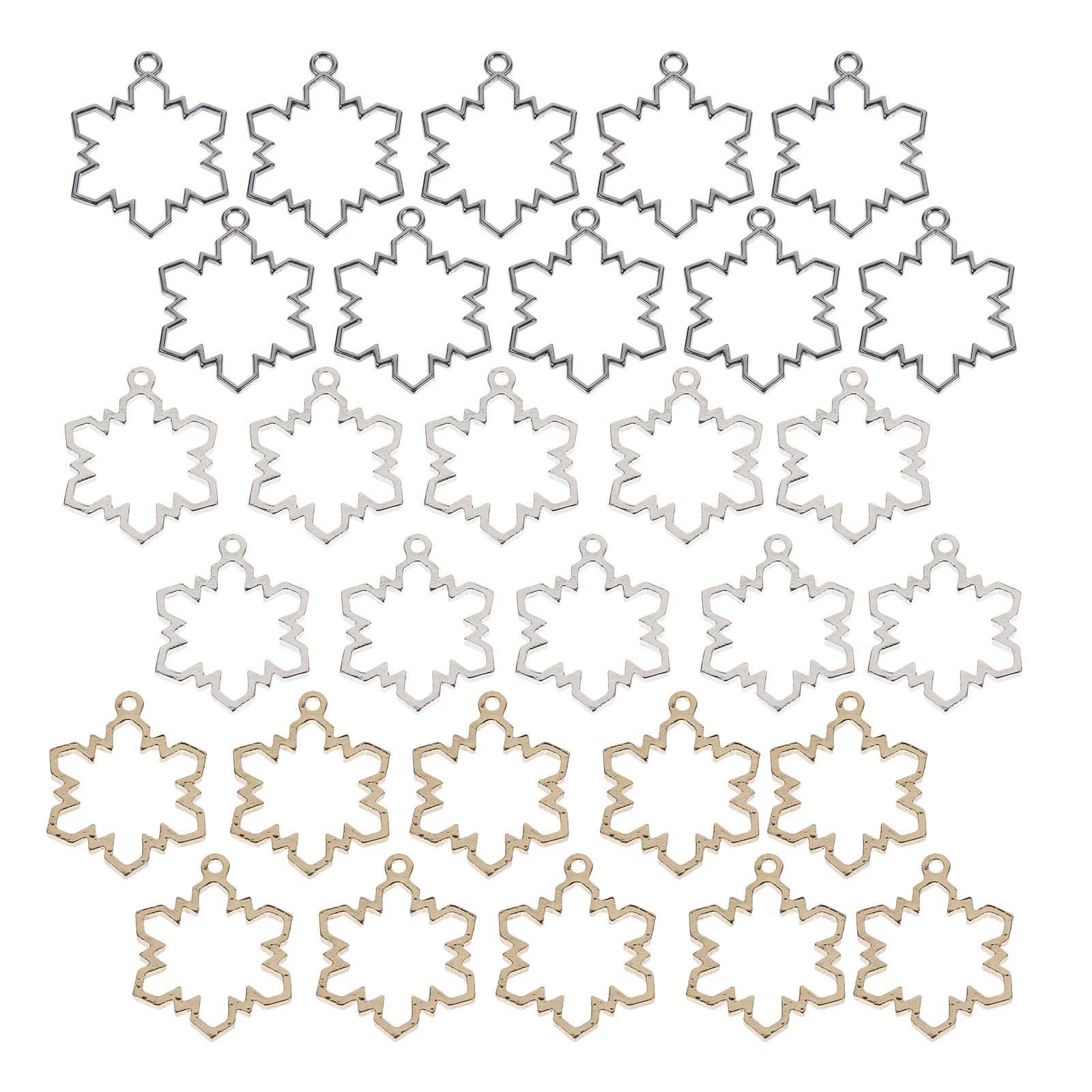 30 шт. Рождественская эпоксидная граница полый кулон с открытой рамкой подвески