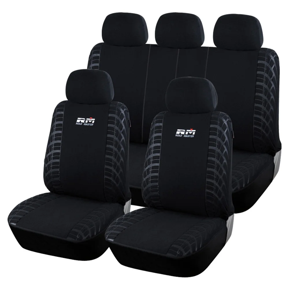 

QX.COM Full Coverage Flax Fiber Auto Seats Covers Linen Breathable Car Seat Cover For Kia Carnival Ceed Cerato Forte K2 K3