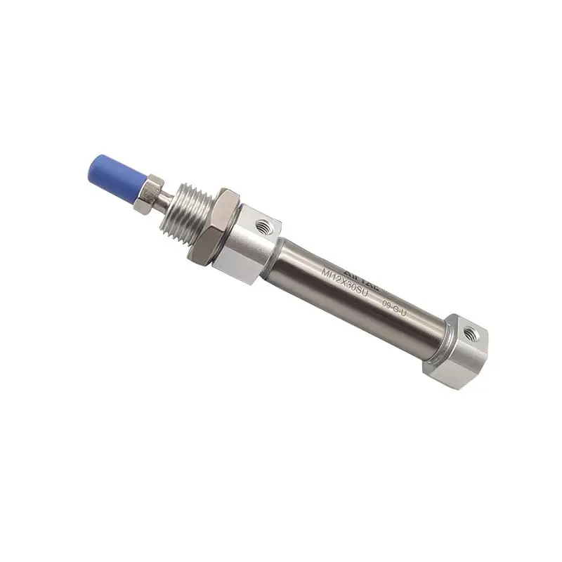 Пневматический цилиндр Airtec MI10X12X16X20X25X40X50X75X80X100X150X200SU