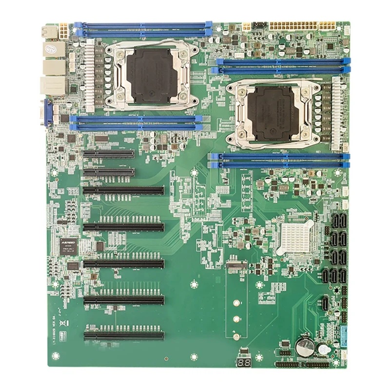 

NEW-X99-X10D2D Server Motherboard LGA2011-3 NVME M.2 8XDDR4 DIMM 256G Recc NON-ECC RAM SATA3.0 for XEON E5 2678 V3 V4 CPU