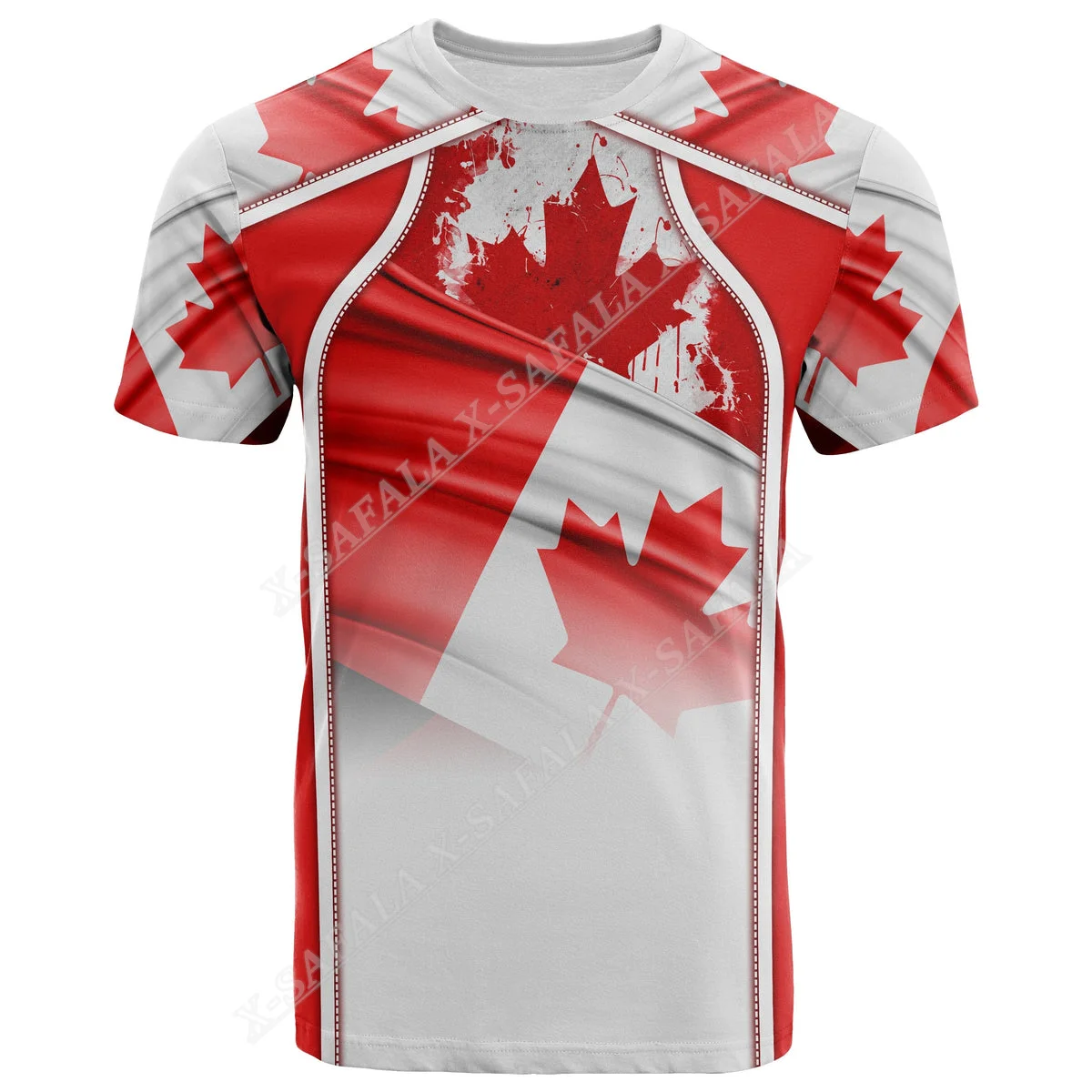 

Canada Day Canadian Flag Emblem Maple Leaf 3D Print T-Shirt Top Summer Tee For Men Streetwear Shorts Sleeve Sport Casual Clothes