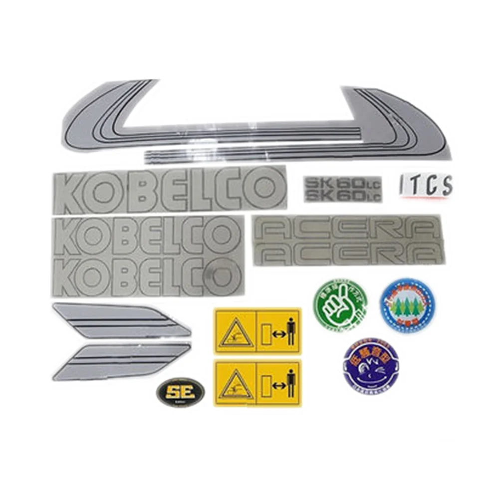 Для Kobelco SK60SR/70SR/75SR/135SR автомобильная наклейка предупреждающий пост кузова детали