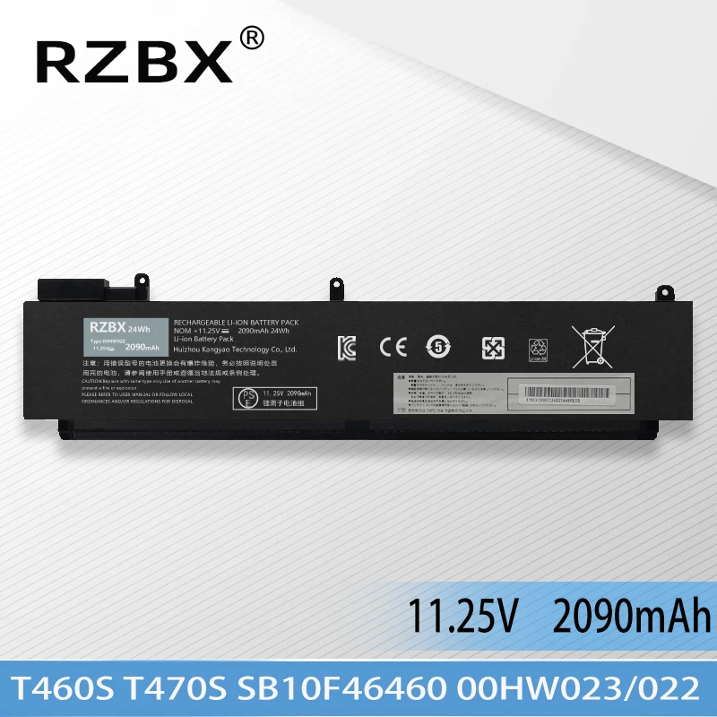 

Аккумулятор RZBX для ноутбука Lenovo ThinkPad T460S T470S 00HW022/023 00HW036 SB10F46460 SB10F46474 SB10F46461/46462/46463 SB10J79002